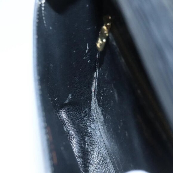 LOUIS VUITTON Epi Saint Cloud GM Shoulder Bag Black Noir M52192 LV Auth 136415 - Picture 13 of 16